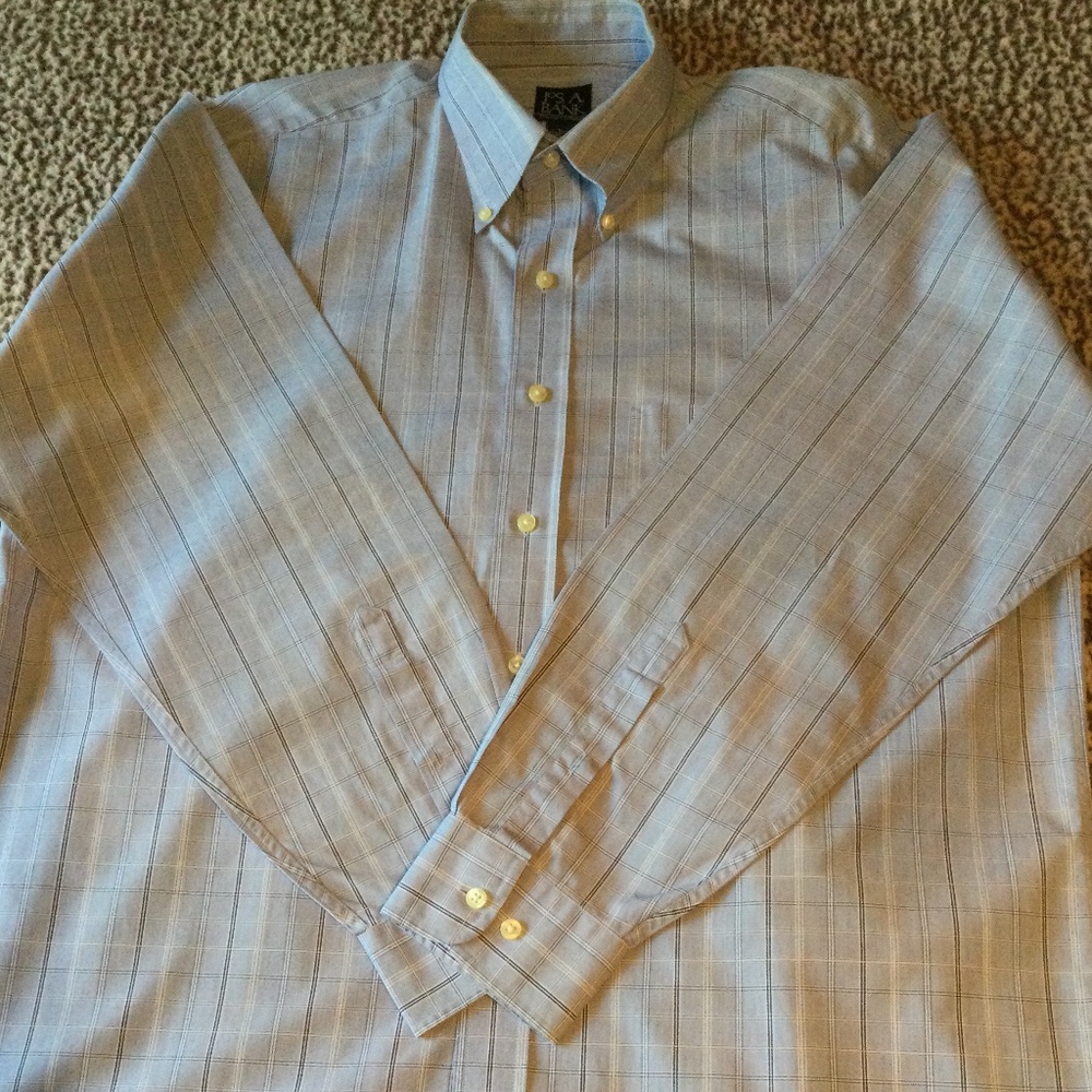 Joseph A. Bank Button Down Dress Shirt